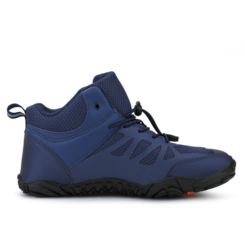 SOLI Buty męskie barefoot klasyczne i komfortowe sneakersy granatowe