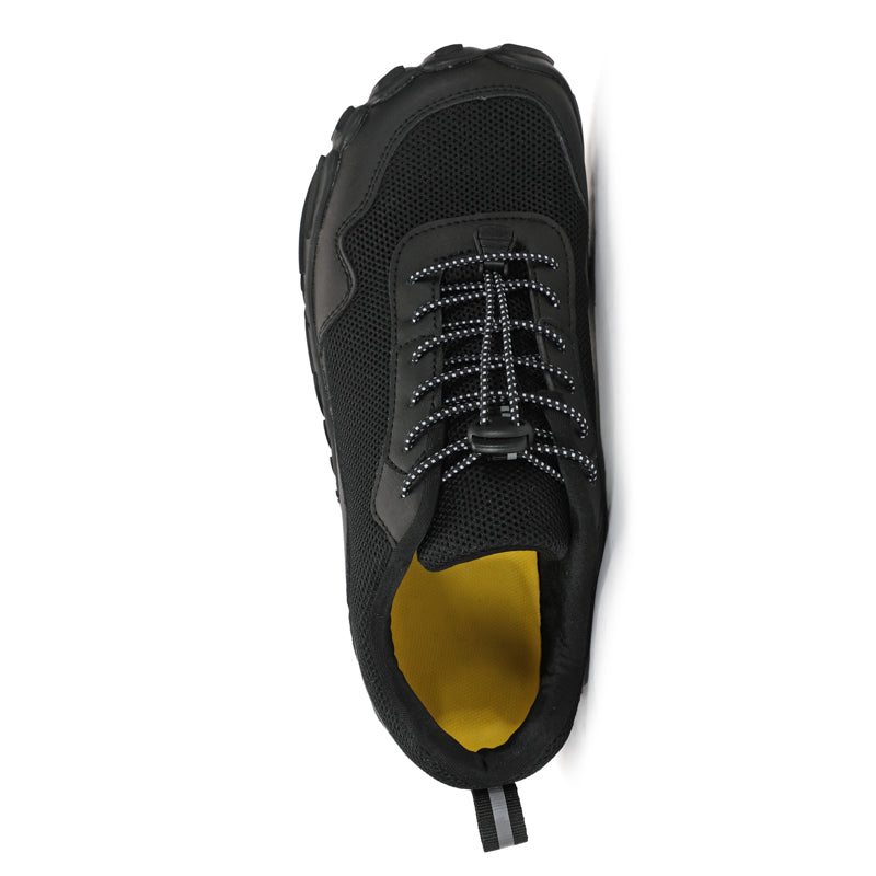 VENA Buty damskie barefoot trail i trekking sportowe buty do chodzenia boso czarne