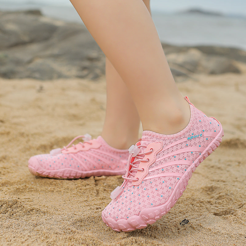 LUMO Buty dziecięce barefoot do chodzenia boso różowe