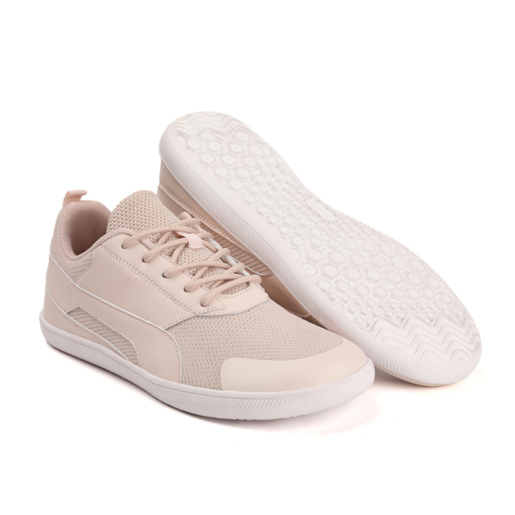 TERRA Buty damskie barefoot klasyczne i komfortowe do chodzenia boso sneakers różowe