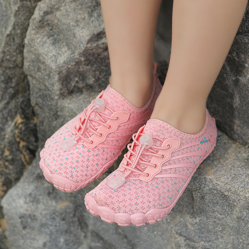 LUMO Buty dziecięce barefoot do chodzenia boso różowe