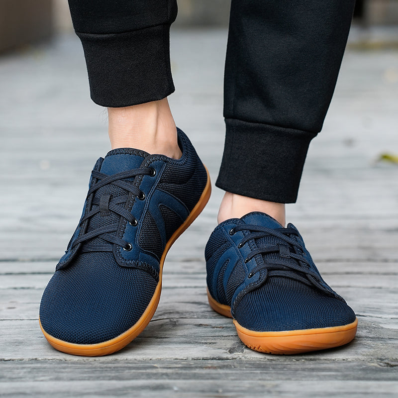 LUMA Buty męskie barefoot elastyczne trampki do chodzenia boso sneakers ciemnoniebieskie