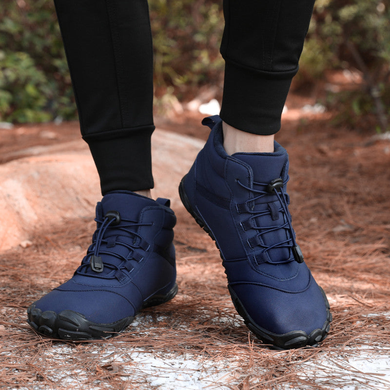 SANO Buty męskie barefoot trail i trekking sportowe buty do chodzenia boso granatowe