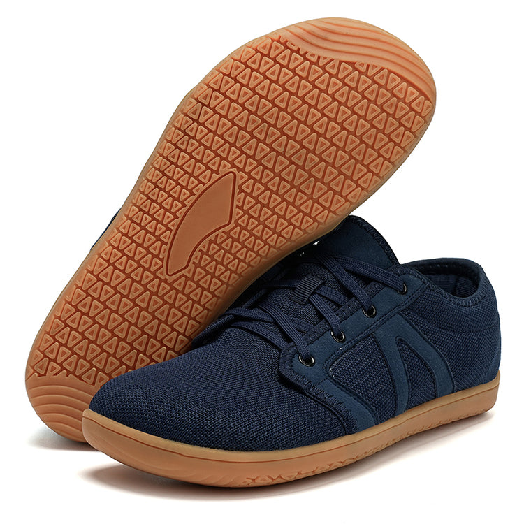 LUMA Buty męskie barefoot elastyczne trampki do chodzenia boso sneakers ciemnoniebieskie