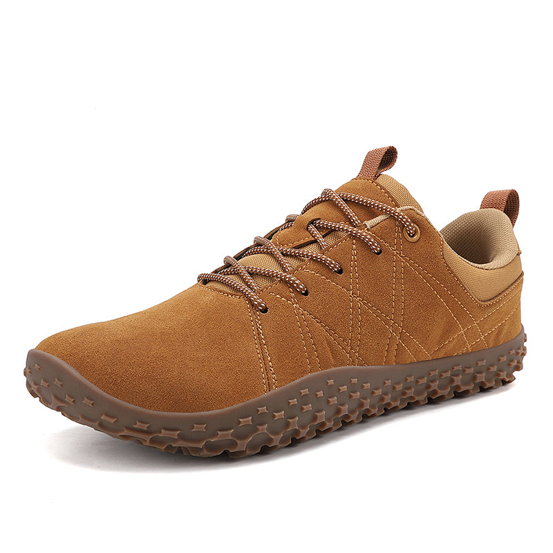 SILA Buty męskie sportowe barefoot sneakersy brązowe