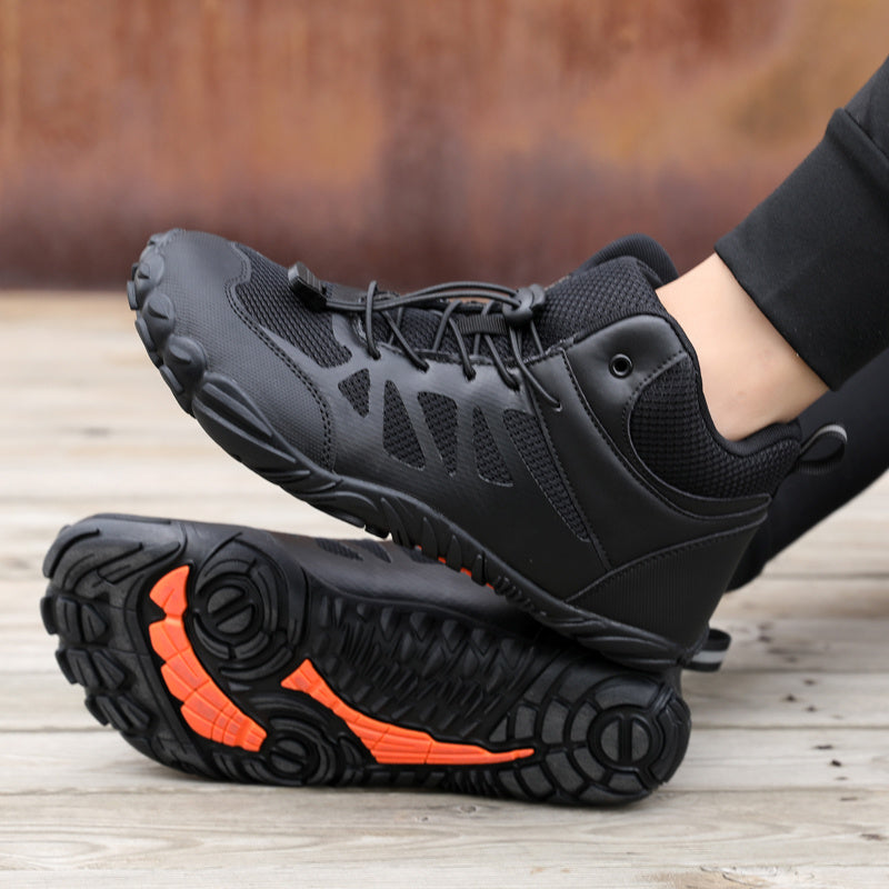 SOLI Buty męskie barefoot klasyczne i komfortowe sneakersy czarne