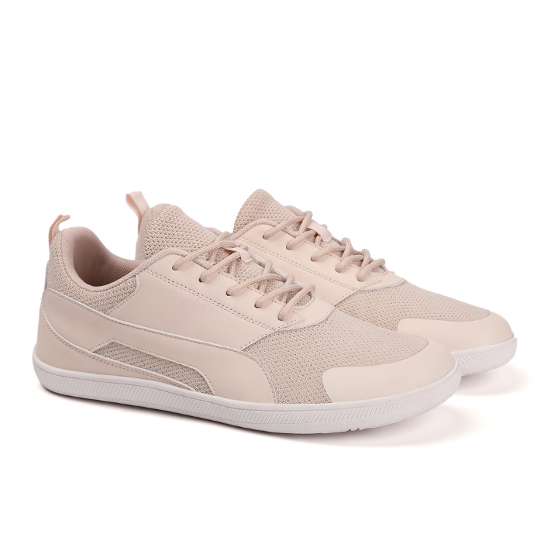 TERRA Buty damskie barefoot klasyczne i komfortowe do chodzenia boso sneakers różowe