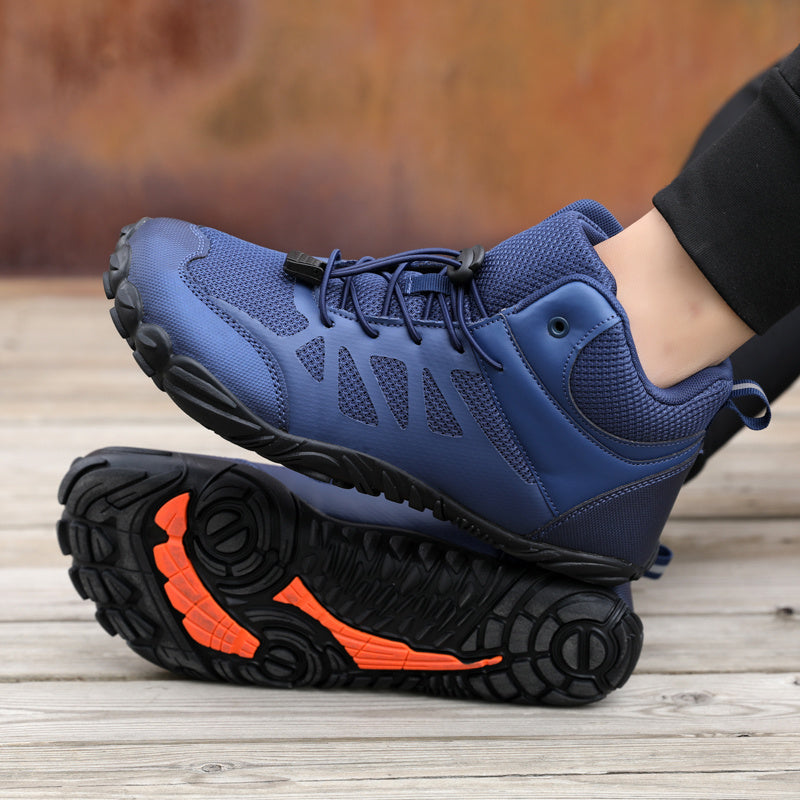 SOLI Buty męskie barefoot klasyczne i komfortowe sneakersy granatowe
