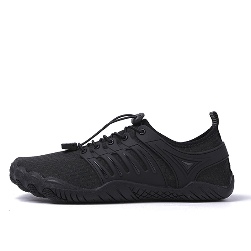 LEVIA Buty damskie trailowe barefoot do chodzenia boso czarne