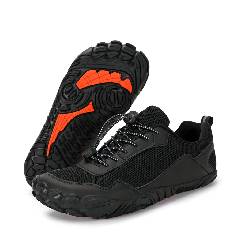 VENA Buty męskie barefoot trail i trekking sportowe buty do chodzenia boso czarne