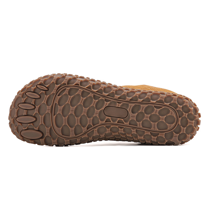 SILA Buty męskie sportowe barefoot sneakersy brązowe