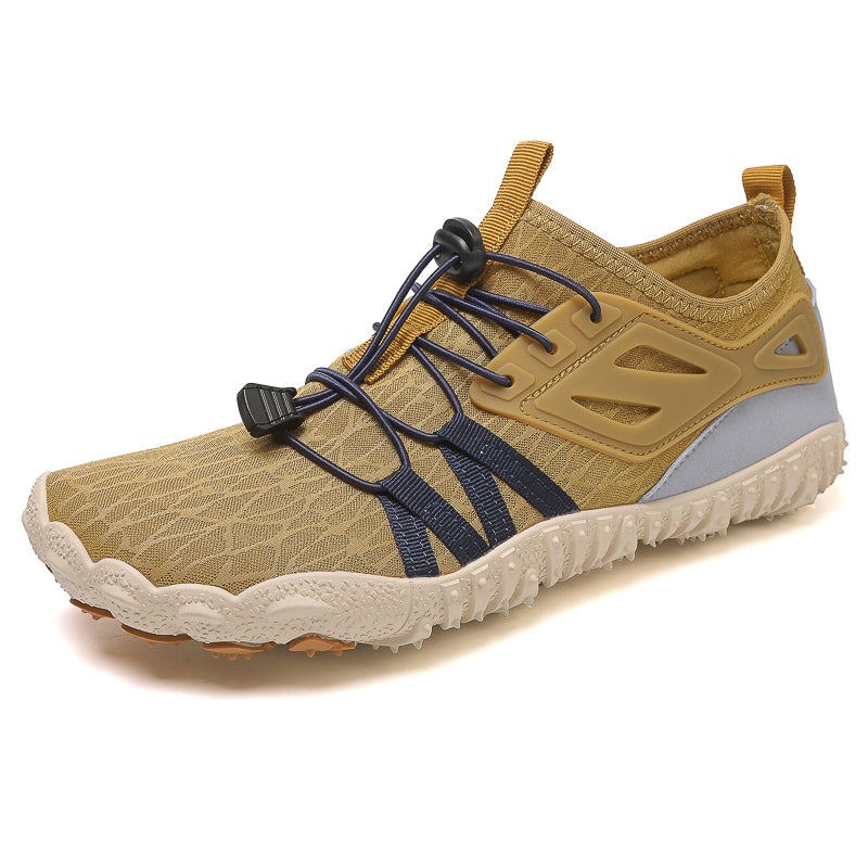 MIVA Buty męskie barefoot trail i trekking sportowe buty do chodzenia boso beżowe