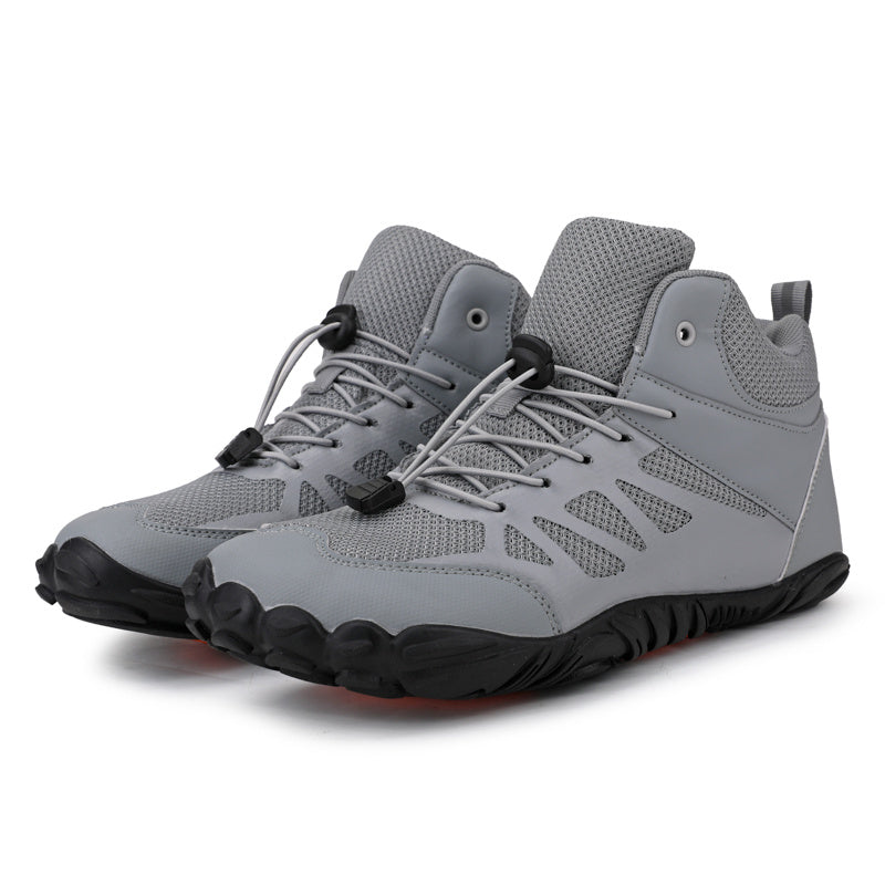 SOLI Buty damskie barefoot klasyczne i komfortowe sneakersy szare