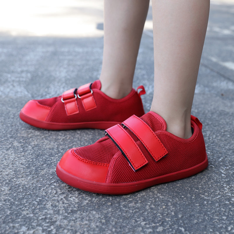SUMI Buty dziecięce barefoot czerwone