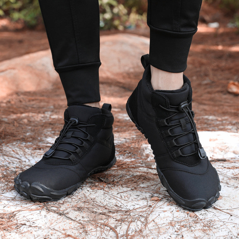 SANO Buty męskie barefoot trail i trekking sportowe buty do chodzenia boso czarne