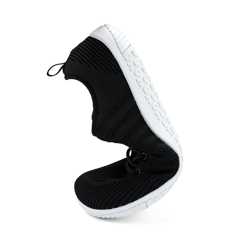 AERA Buty damskie barefoot klasyczne i komfortowe sneakersy czarne