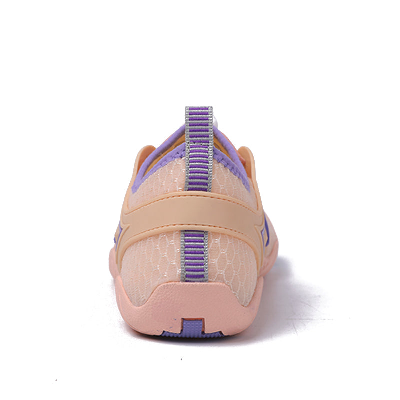 LEVIA Buty damskie trailowe barefoot do chodzenia boso brzoskwiniowe