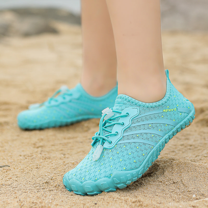 LUMO Buty dziecięce barefoot do chodzenia boso turkusowe