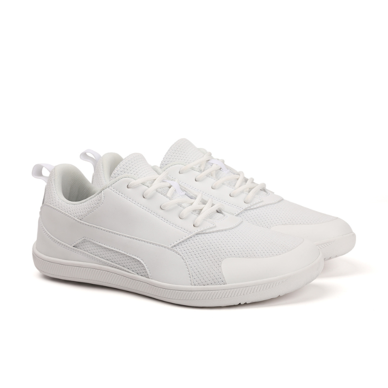 TERRA Buty damskie barefoot klasyczne i komfortowe do chodzenia boso sneakers białe