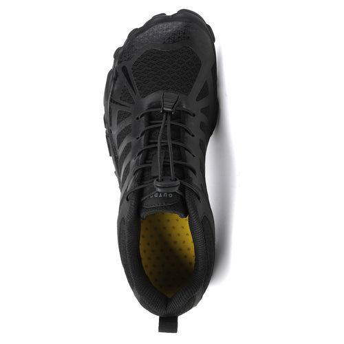 ERTA Buty męskie barefoot trail oddychające buty sportowe czarne