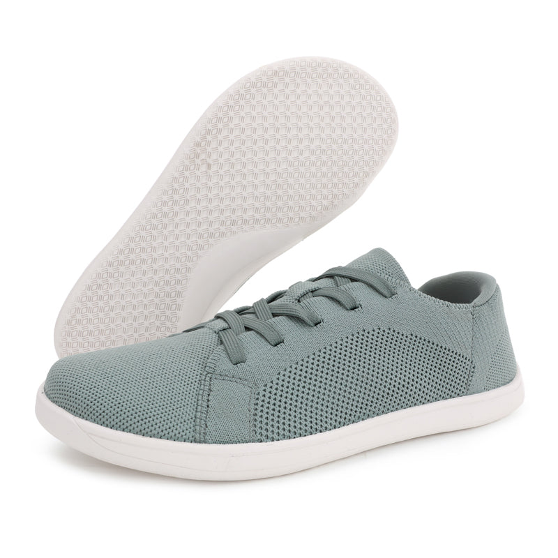 KIVA Buty męskie barefoot klasyczne i komfortowe sneakersy zielone