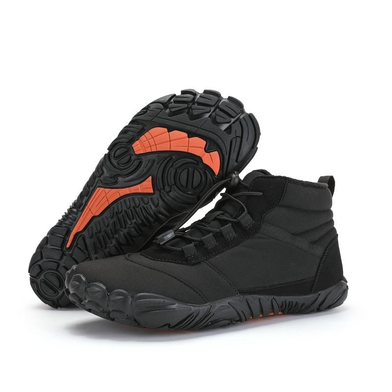 SANO Buty męskie barefoot trail i trekking sportowe buty do chodzenia boso czarne