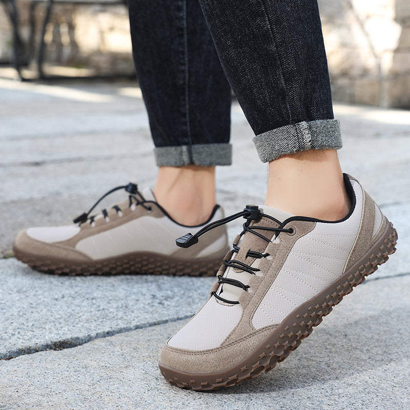 ELVA Buty damskie sportowe barefoot beżowe