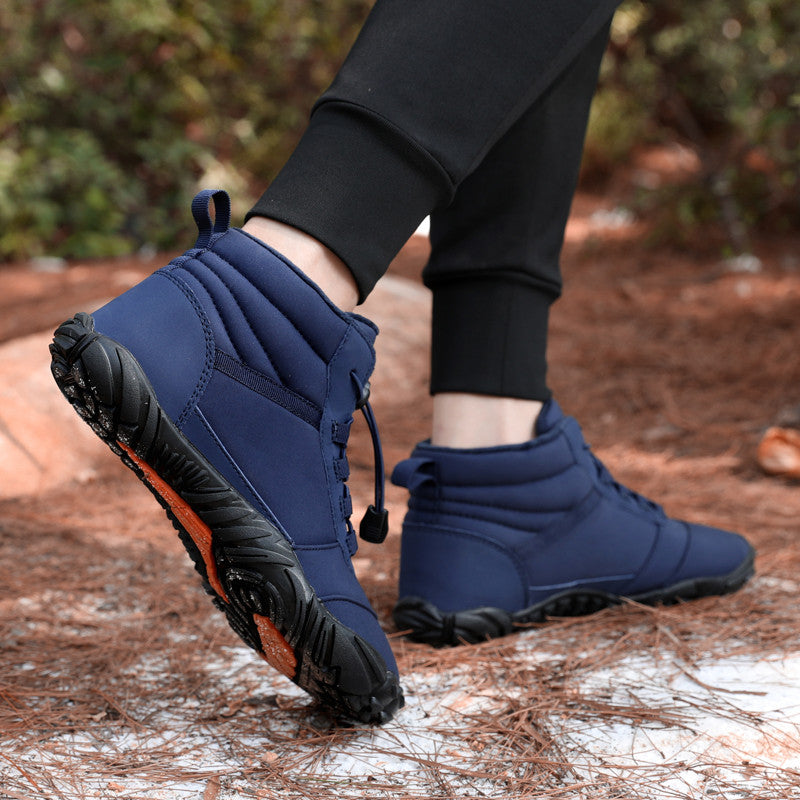 SANO Buty męskie barefoot trail i trekking sportowe buty do chodzenia boso granatowe