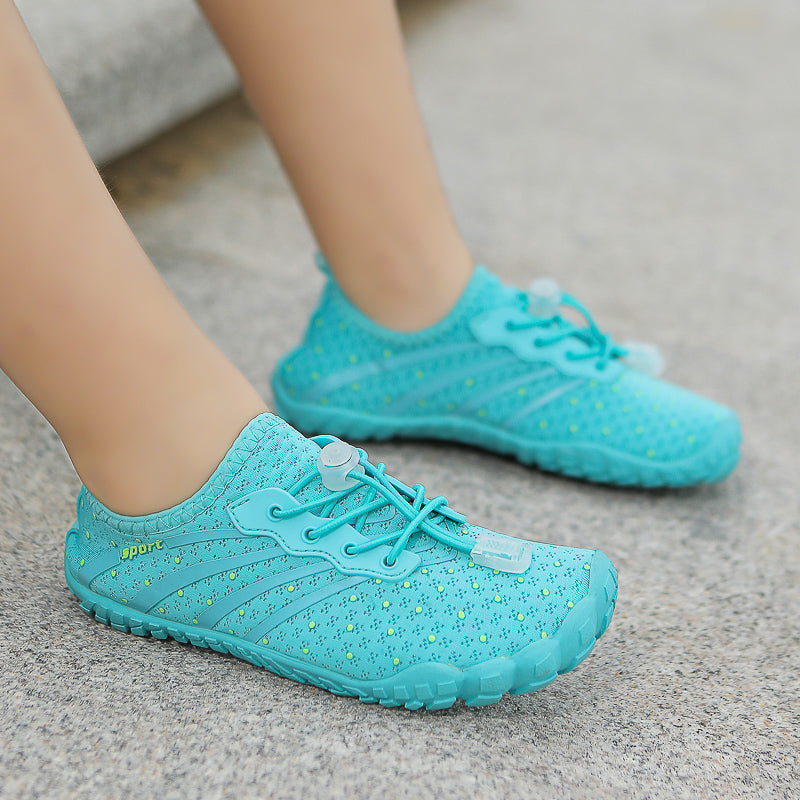 LUMO Buty dziecięce barefoot do chodzenia boso turkusowe