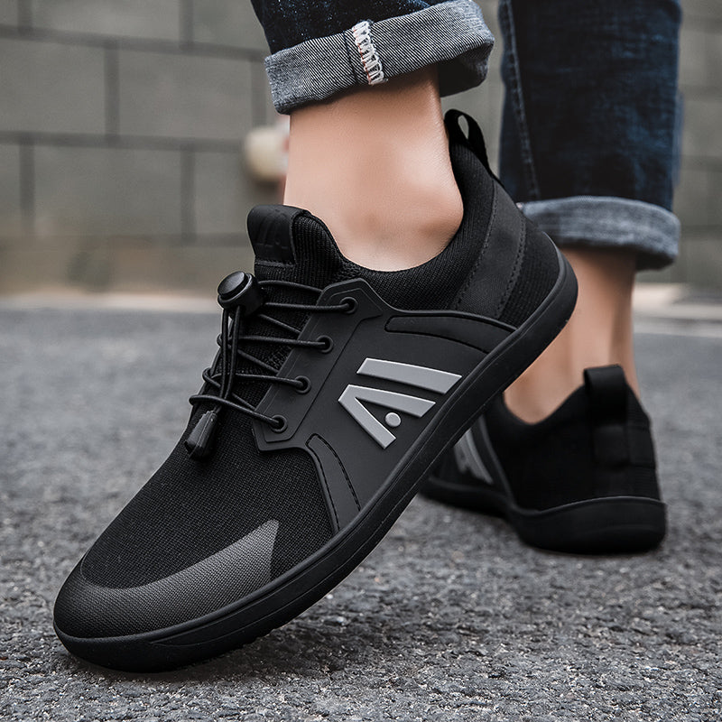 ROOTO Buty męskie barefoot szerokie w palcach czare