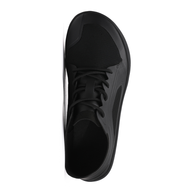 ZEMI Buty damskie barefoot klasyczne i komfortowe do chodzenia boso sneakers czarne