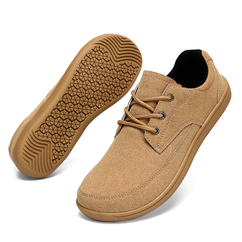 ARVO Półbuty męskie barefoot brązowe