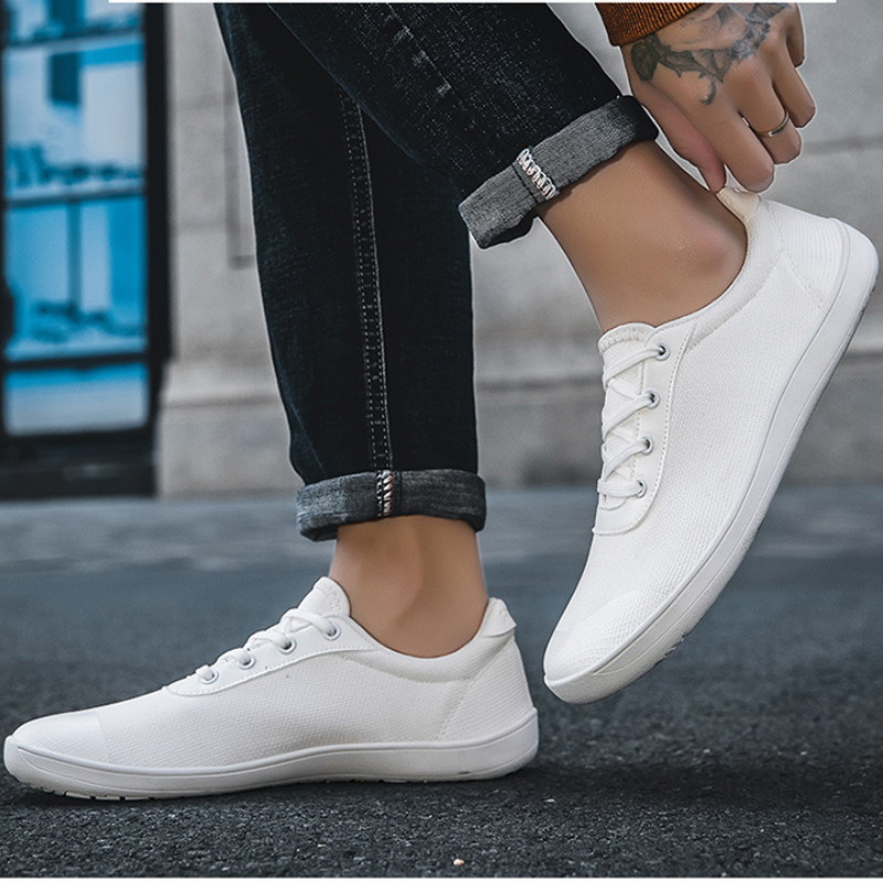 NOLA Buty męskie barefoot sportowe do chodzenia boso sneakers białe