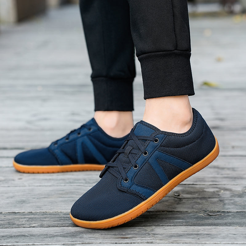 LUMA Buty męskie barefoot elastyczne trampki do chodzenia boso sneakers ciemnoniebieskie