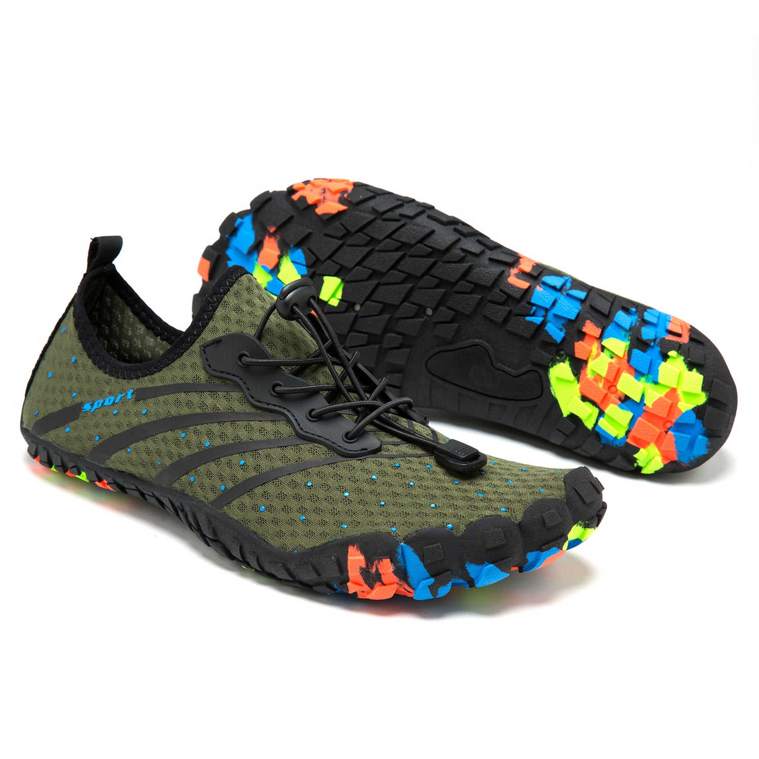 SAVA Buty damskie barefoot trail sportowe buty do chodzenia boso zielone