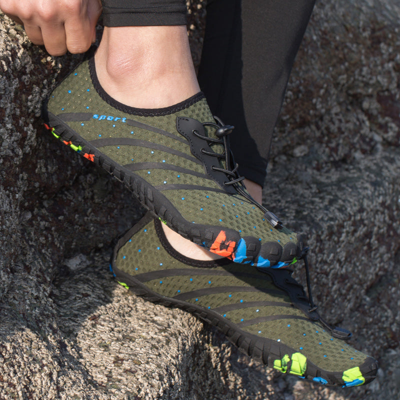 SAVA Buty damskie barefoot trail sportowe buty do chodzenia boso zielone