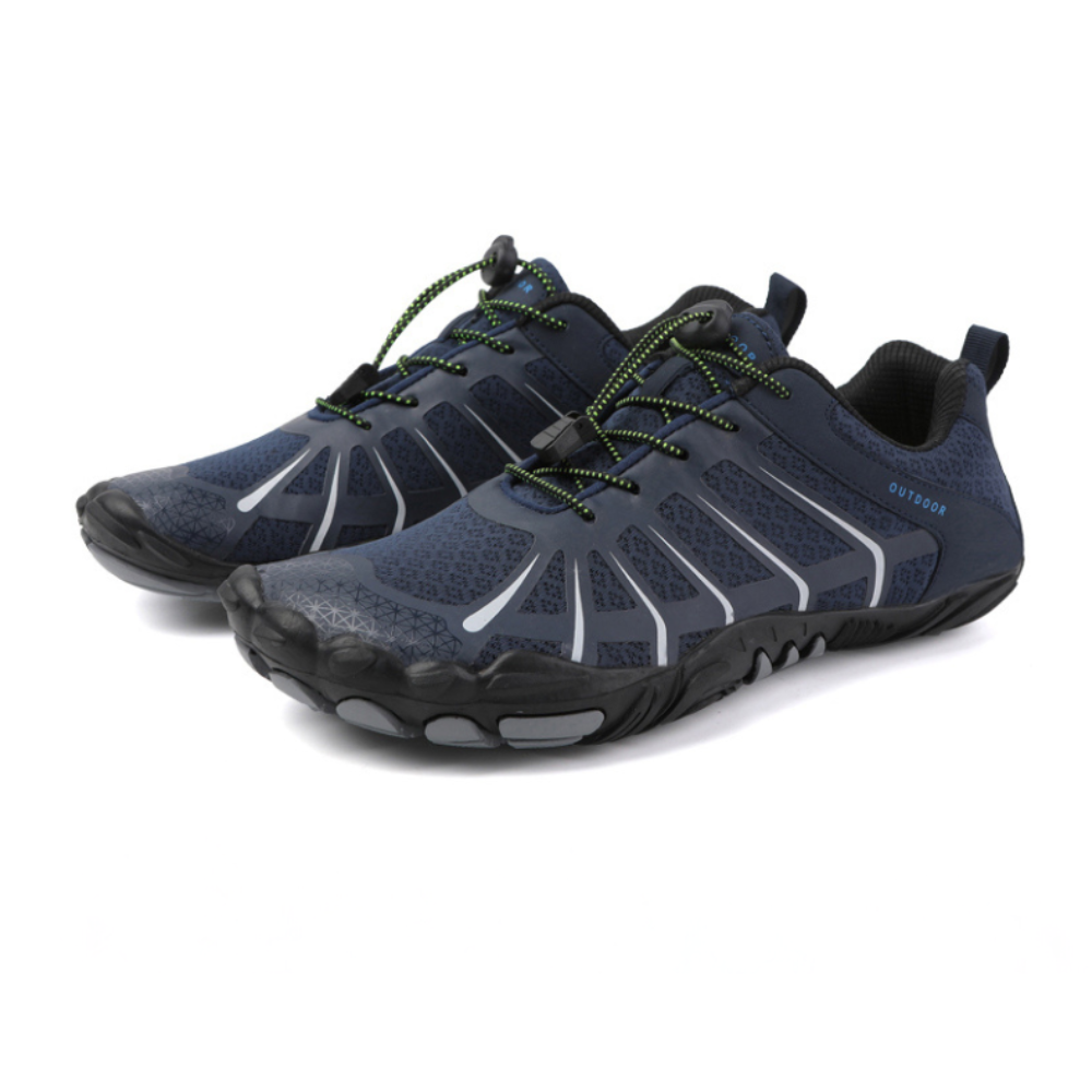 ERTA Buty damskie barefoot trail oddychające buty sportowe granatowe