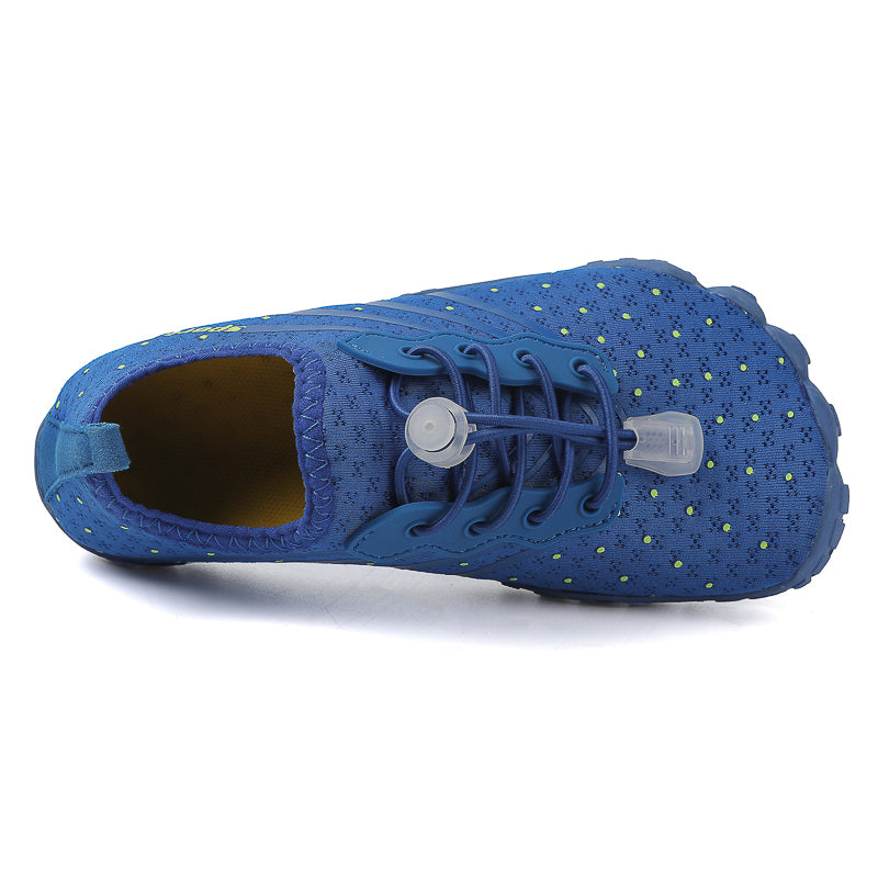 LUMO Buty dziecięce barefoot do chodzenia boso niebieskie