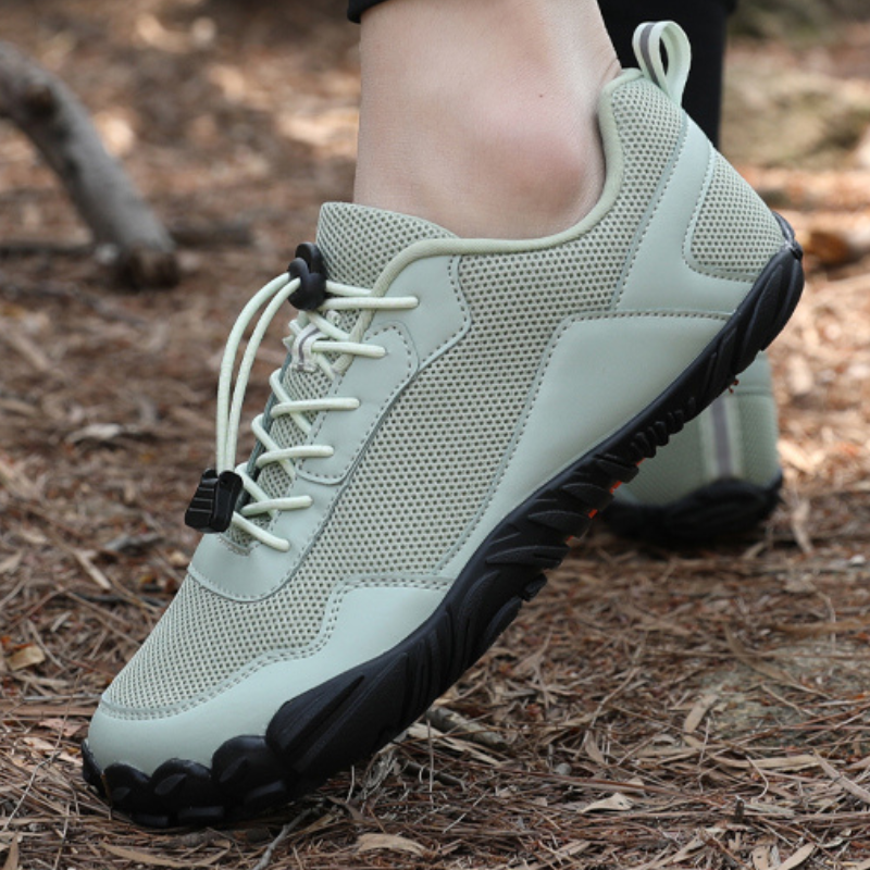 VENA Buty damskie barefoot trail i trekking sportowe buty do chodzenia boso jasnozielone