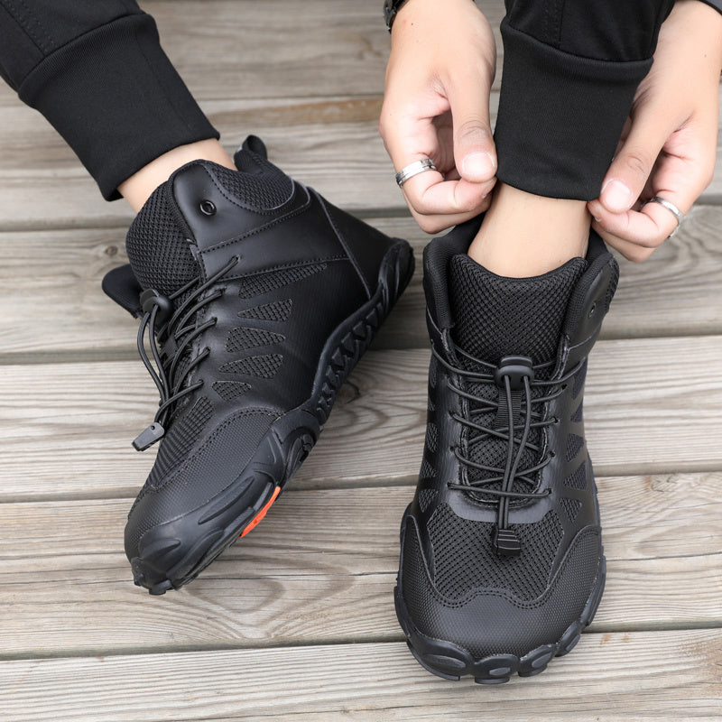 SOLI Buty męskie barefoot klasyczne i komfortowe sneakersy czarne