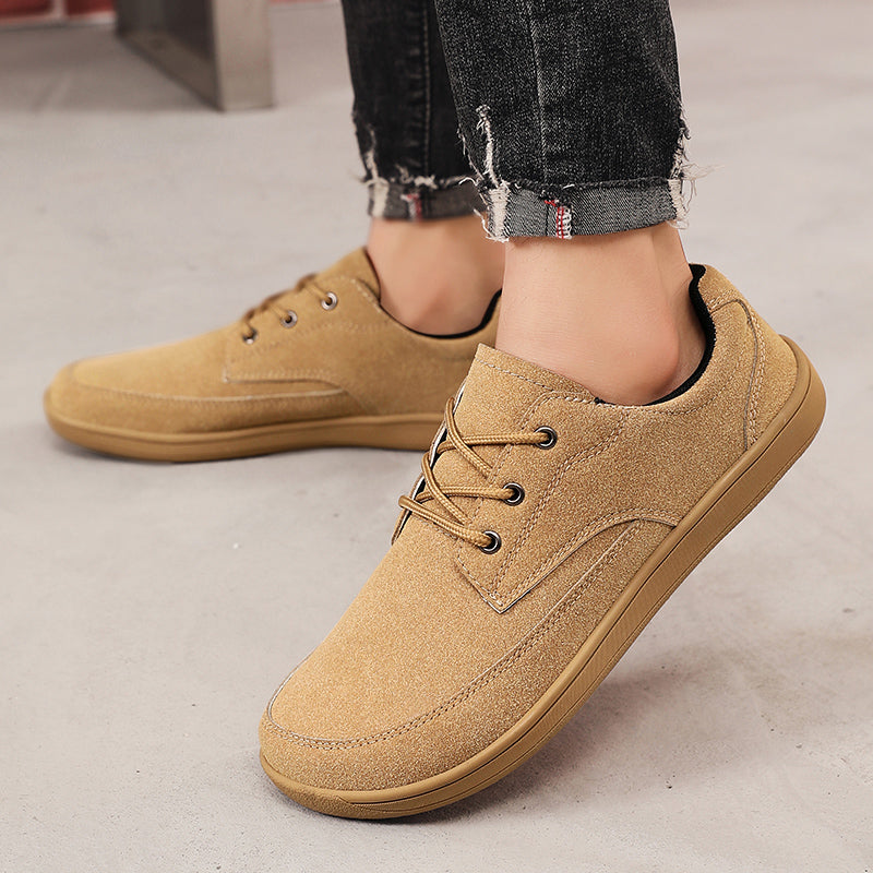 ARVO Półbuty męskie barefoot brązowe