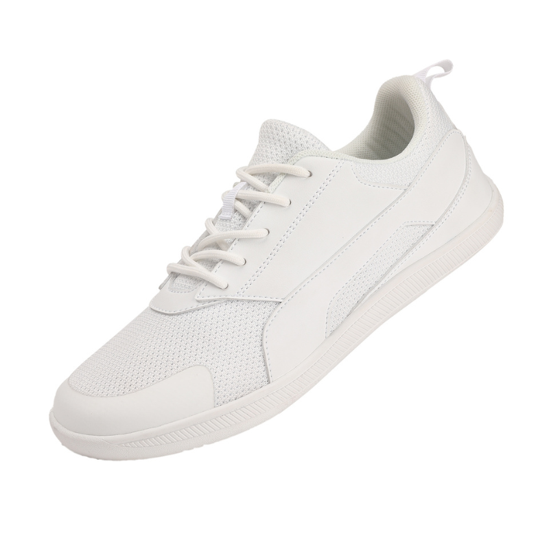 TERRA Buty damskie barefoot klasyczne i komfortowe do chodzenia boso sneakers białe