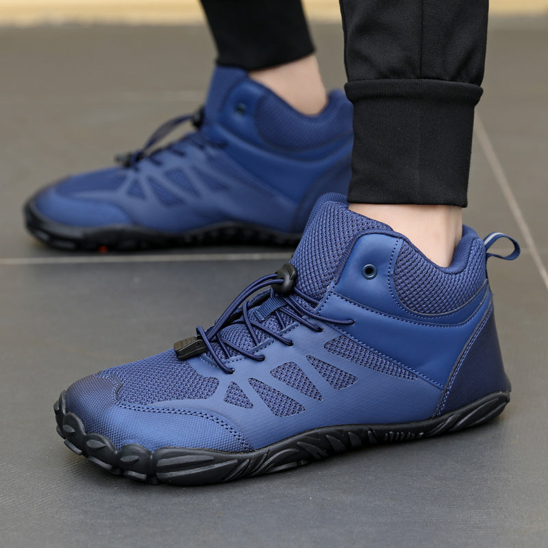 SOLI Buty męskie barefoot klasyczne i komfortowe sneakersy granatowe
