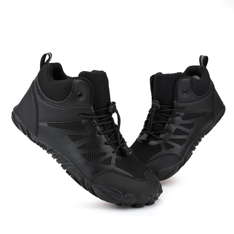 SOLI Buty męskie barefoot klasyczne i komfortowe sneakersy czarne
