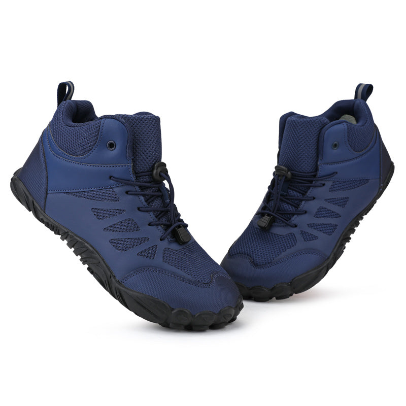 SOLI Buty męskie barefoot klasyczne i komfortowe sneakersy granatowe