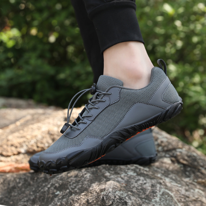 VENA Buty damskie barefoot trail i trekking sportowe buty do chodzenia boso szare