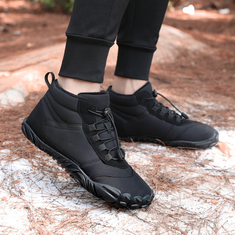 SANO Buty męskie barefoot trail i trekking sportowe buty do chodzenia boso czarne