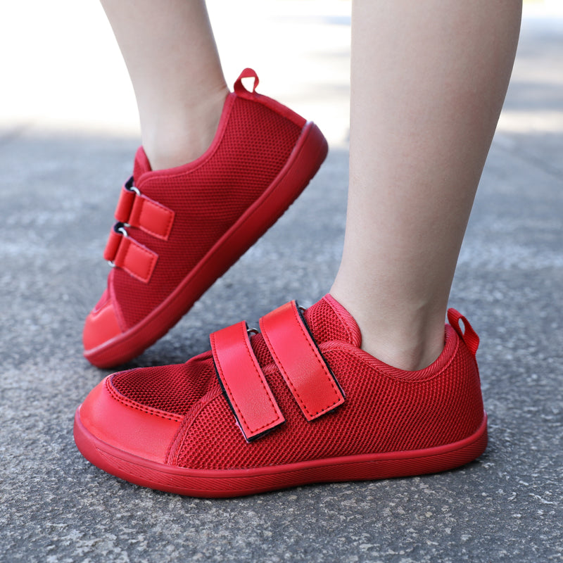 SUMI Buty dziecięce barefoot czerwone