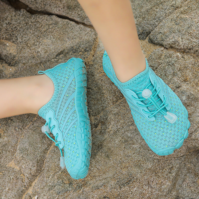 LUMO Buty dziecięce barefoot do chodzenia boso turkusowe