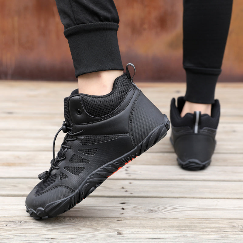 SOLI Buty męskie barefoot klasyczne i komfortowe sneakersy czarne